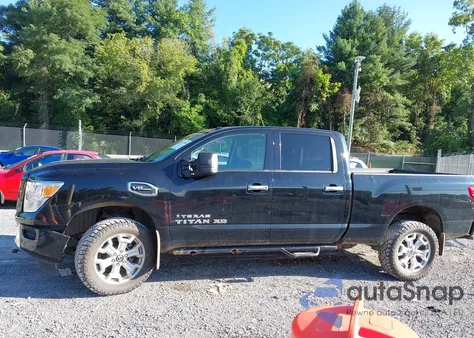 2020 Nissan Titan Xd Sv 4X4 из США, поврежденный, VIN 1N6AA1FB8LN504736